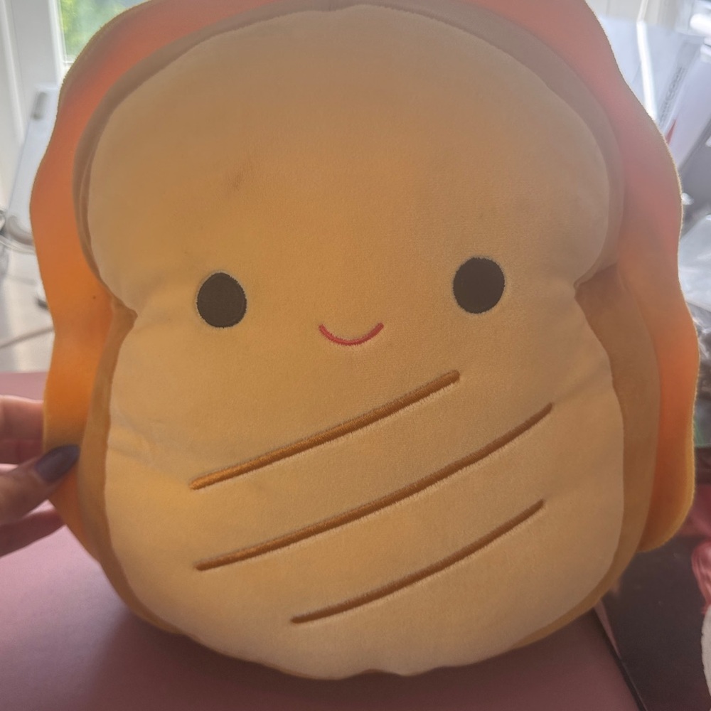 Original Squishmallows Lil Gouda 11in Grilled Cheese